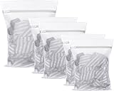 Flintronic Mesh Laundry Bags 5pcs Zipper Protect Bras Delicates Wash