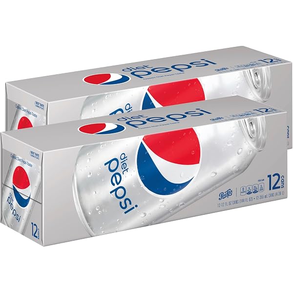 Pepsi Diet Wild Cherry Soda, 12 Ounce (12 Cans