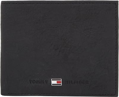 Herren Geldbeutel Johnson Mini Klein, Schwarz (Black), Einheitsgröße
