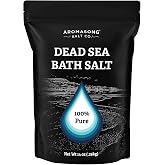 Aromasong Dead Sea Salt Bath Soak 14 OZ Pack &ndash; 100% Natural Dead Sea Salts for Soaking, Relaxation, and Detoxification of Skin, Dead Sea Salts for Bath to Rejuvenate and Refresh- Resealable Pack