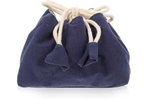 BESTonZON Teacup Storage Bag Decorative Multi-Function Teapot Carrier Drawstring Closure Lightweight Tea Set Pouch for Home Travel and Office Use Protects Teaware from Scratches and Dirt