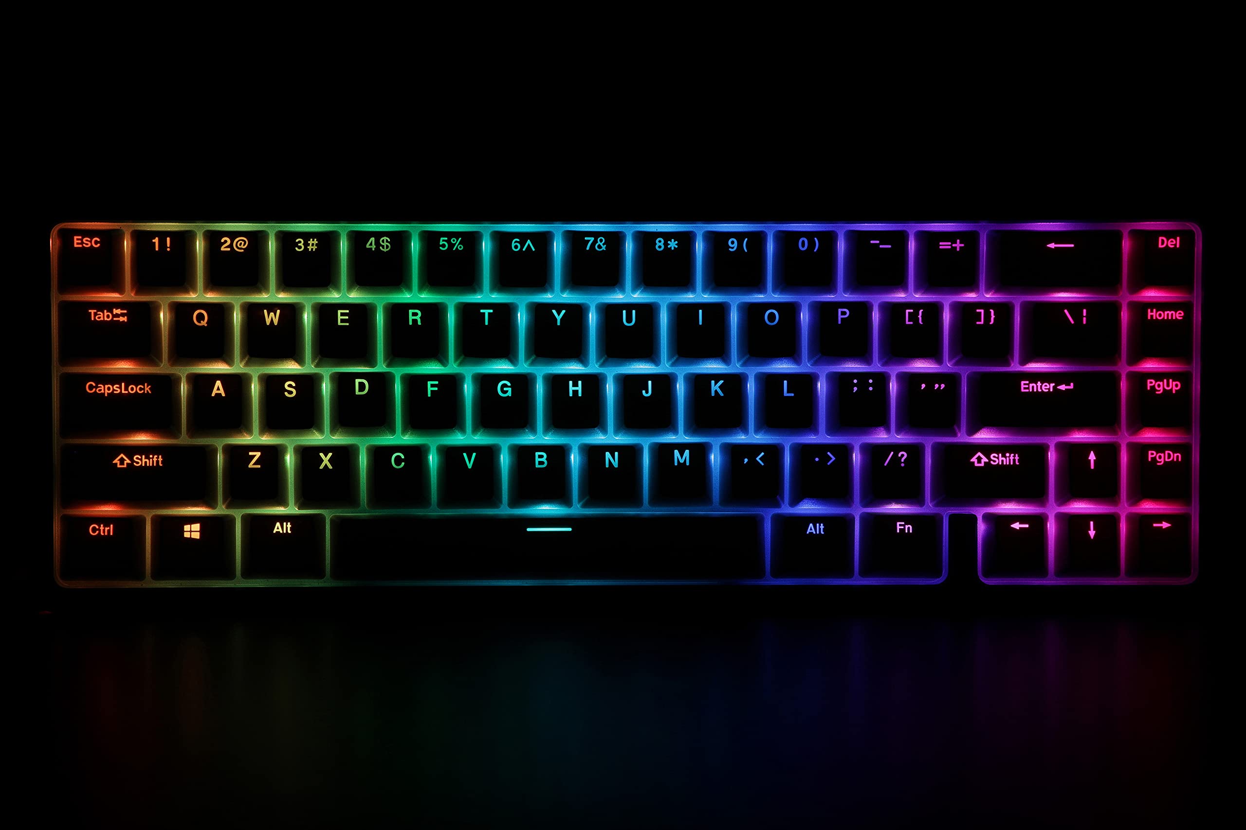 DROP Skylight Series Keycap Set — Doubleshot PBT, OEM Profile, Shine-Through, Backlit, for Cherry MX Switches & Clones, and CTRL, ALT, ENTR, TKL, and 61, 87, 104, and 108-key layouts (Slate)