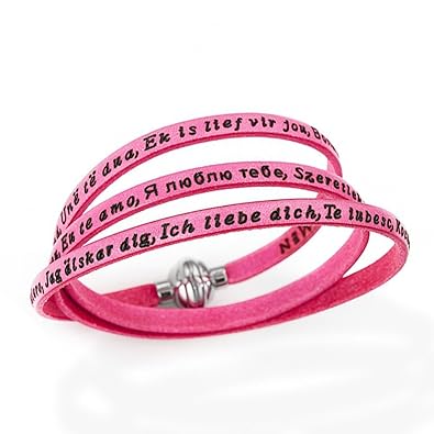 Amen Collection Bracciale Ti Amo In Tutte Le Lingue Del
