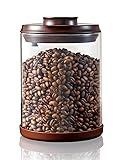 Tourdeus Large Coffee Canister 18 oz, Airtight Food