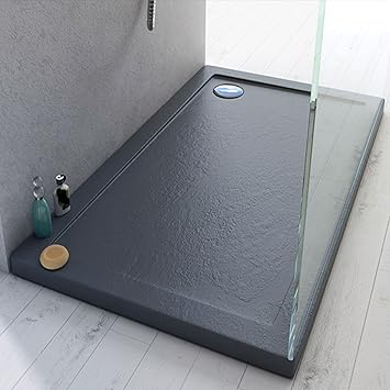Gcl Duschwanne 90x70x4 Acryl Rechteckig Mod. Stone UltraSlim