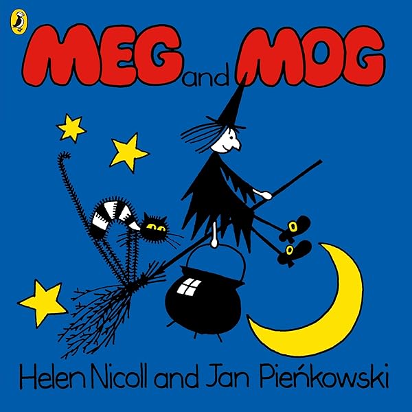 MEG and MOG 7冊収録　全カラーページ Meg@ Mog and Og (Meg and Mog): Nicoll, Helen: 9780140569384
