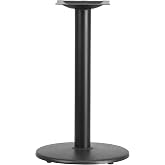 Flash Furniture 18" Round Restaurant Table Base | Table Height, Durable Construction, Commercial Use