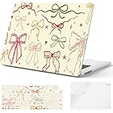 iCasso Compatible with MacBook Air 15 inch Case 2026 2025-2023 Release M4 A3241 M3 A3114 M2 A2941, Slim Anti-Scratch Protective Hard Shell Case+Keyboard Cover for Mac Air 15, Colorful Ribbon