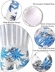 AONTUS Women's Plus Size Chlorine Resistant