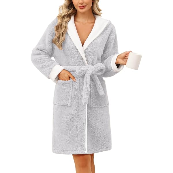 Pj Salvage Cozy Hooded Robe In Tan Pj Salvage Cozy Hooded Robe In Tan