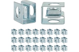 SPNKMJUJ 25 PCS Slide-on Cage Nuts, U Type Cage Nut, M6