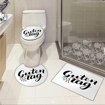 Carl Morris Deutsche Badezimmer Und Wc Vorleger Set Bayrisch Oktoberfest Mottoparty Symbole Breze Bier Und Akkordeon Rutschfeste Weiche Saugfahiges Badteppich Teppich Erde Gelb Blaugrun Und Braun 14 X16 D20 16 X24 Color05 Amazon De Kuche Haushalt