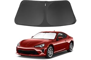 LHFLIVE Windshield Sun Shade Window Sunshade Custom Fit 2017-2021 Toyota 86/2022-2023 Toyota GR86/2013-2023 Subaru BRZ/2012-2016 Scion FR-S FRS Accessories