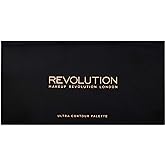 Makeup Revolution Ultra Contour Palette, Makeup Palette Includes Highlighters & Contour Shades, Adds Definition & Sculpts Features, Vegan, 13g