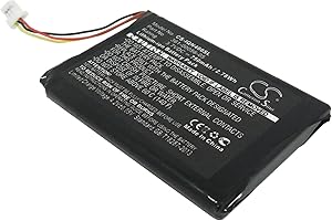 C & S XUNNENG Battery Pack 361-00056-11 Replacement for Garmin Nuvi 68LMT 750mAh