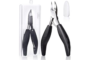 Feiccier Heavy Duty Ingrown Toenail Clippers, Professional Toenails Trimmer, Podiatrist Toe Nail Clippers for Thick Nail & Ingrown Toenails, Sharp Curved Blade, Pedicure Tools.