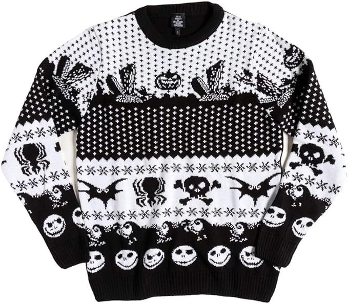 Heroes Inc Knitted Disney Nightmare Before Christmas Fairisle Christmas