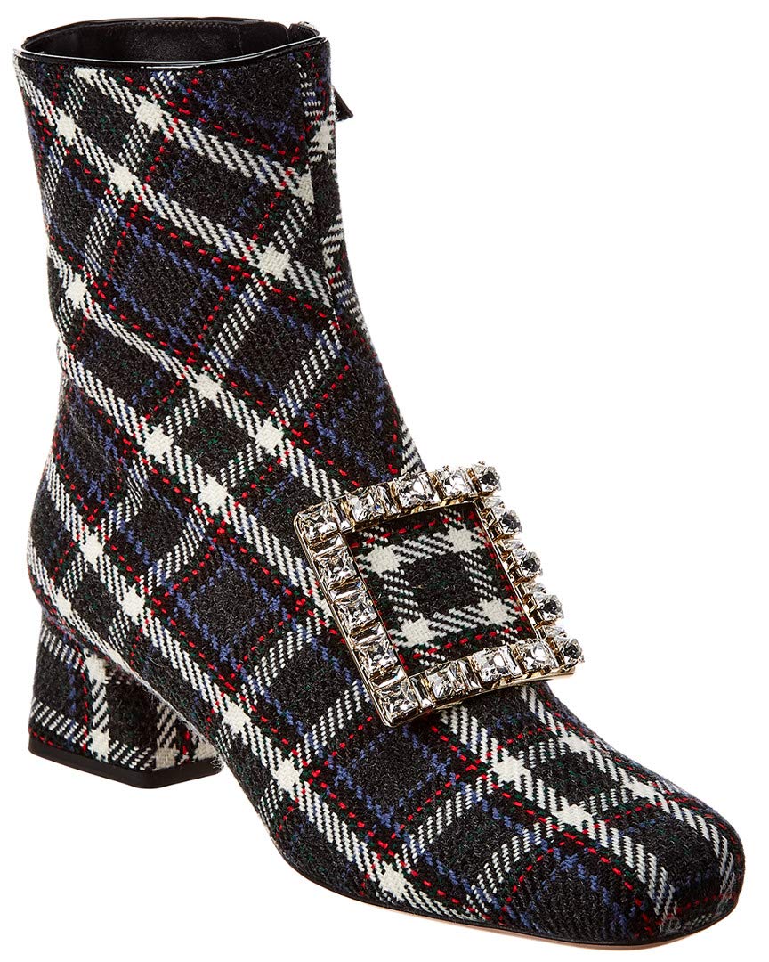Roger Vivier Tartan Bootie