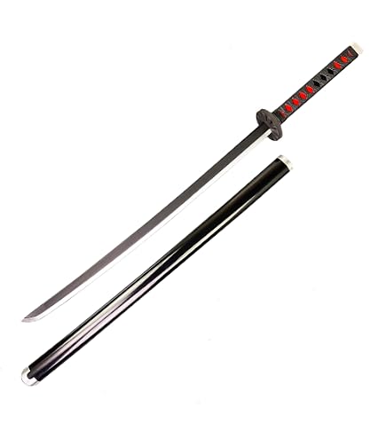 Amazon.com: QUEQUAQUI 32 Inch Japan Samurai Pu Foam Blade Anime