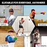 Dermasy Boxing Training Ball Set with Headband for Reaction Speed view 5