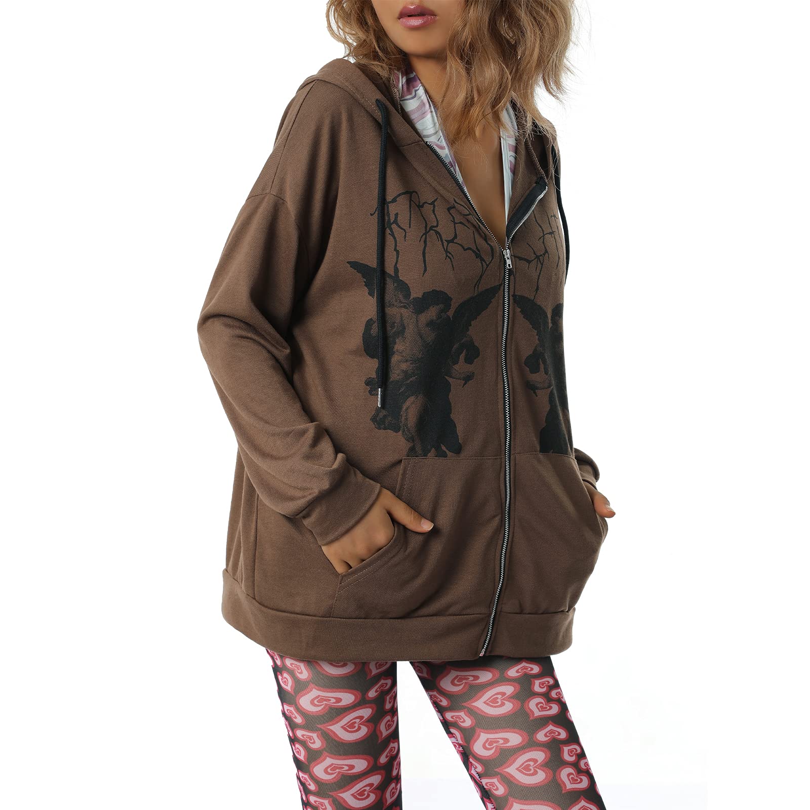 Goth Hoodie Sweatshirt