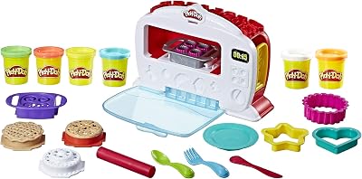 Play-Doh Kitchen Creations Magical Oven Play Food Set 6 Colors 3+