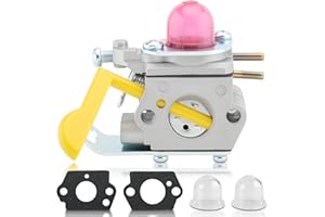 C1U-W18 Carburetor for ZAMA Craftsman Poulan P1500 Featherlite xt260 FL25C Leaf Blower Carburetor Replaces 530071752 53007182