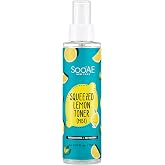 Soo'AE Squeezed Lemon Toner Mist - Facial Toner with Vitamin C, Lemon Extract, Hyaluronic Acid to Hydrating and Tone Skin, Alcohol-Free Oil-Free Astringent, Great for Oily/Combination/Acne Prone Skin