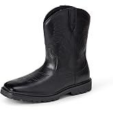 Amazon Essentials Men's Square Toe Western Cowboy Boots
