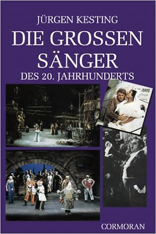 Die Grossen Sanger Des 20 Jahrhunderts Amazon De Kesting Jurgen Bucher