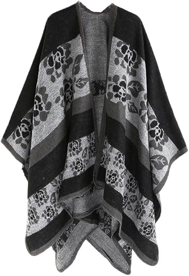 poncho wrap coat