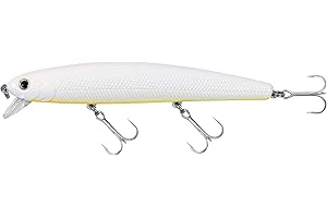 Calissa Offshore Tackle 110mm and 140mm California Inshore Fishing - Special Jerkbait Crankbait Surf Flash Fishing Salt Pro Lure Minnow Zebra MS Metallic Sardine Glow