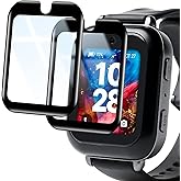 ottpluscase for Bark Watch Screen Protector, [2 Pack] Tempered Glass Screen Protector Overall Protection Anti-Scratch Touch Sensitive Ultra-Thin Lightweight for Bark Watch (2 Pack Clear)