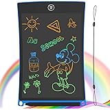 GUYUCOM 8.5-Inch LCD Writing Tablet Colorful Screen Doodle Board Electronic Digital Drawing Pad with Lock Button for…