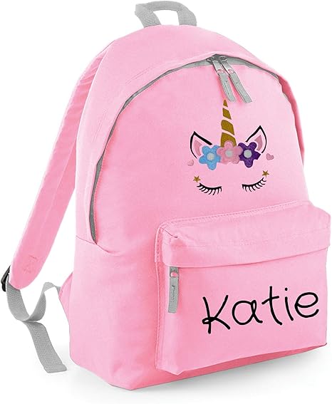 personalised school backpack