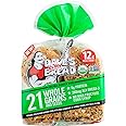 Dave's Killer Bread Organic Burger Buns, 21 Whole Grains & Seeds, 6g Protein, 12g Whole Grains,, 16Count (2)