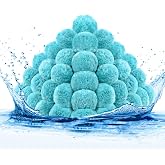 MJZ Pool Filter Ball for Sand Filter, 4.4 Lbs Reusable Sand Filter Balls | Efficient Eco-Friendly Polysphere Pool Filtration Balls for Swimming Pools, Pool Filter Balls Media for Sand Pump