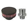 thumbnail image 2 of CFM Performance Valve Cover Breather Filter – Flat Black, Matte Finish, 1-U010, USA Made 2 of 5