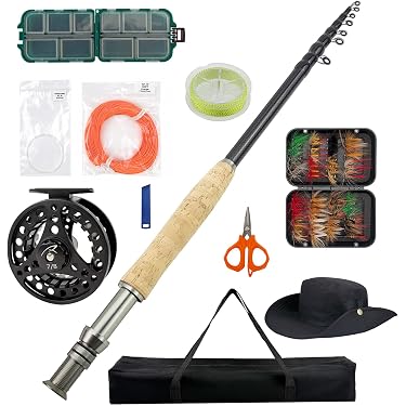 Amazon Best Sellers: Best Fly Fishing Rod & Reel Combos