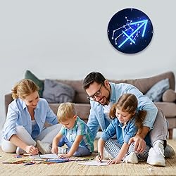 Sagittarius Neon Sign, Zodiac Horoscope Sign for