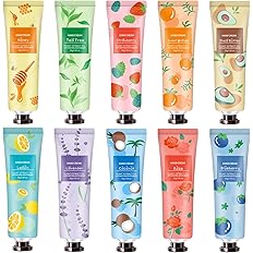 10 Pack Hand Cream for Dry Cracked Hands, Birthday Gifts for Women,Bridesmaid Gifts, Thank You Gifts, Teacher Appreciation Gi