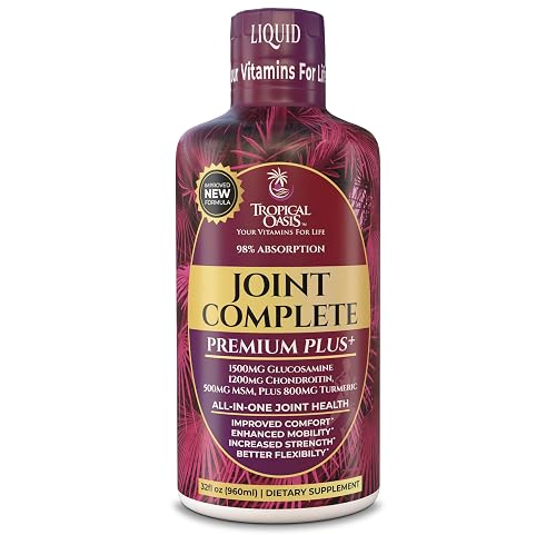 Joint Complete Premium Plus - Liquid Joint Supplement w/Glucosamine ...