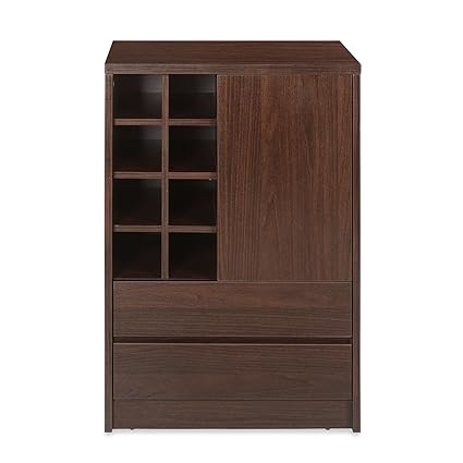Denver BAR Cabinet Medium DK Walnut