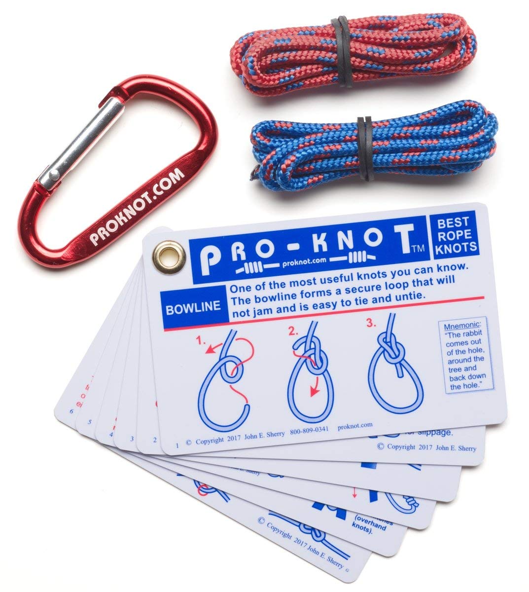 Pro-Knot Knot Tying Kit - Camping & Hiking Equipment - Plastic Material