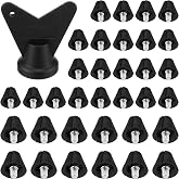 Teyva Daily 37 Pcs Soccer Cleats Replacement Studs Plastic Football Cleat Spikes with Wrench, M5 Thread Boots, Rugby Soccer Shoe Studs Lightweight Traction for Training, 13mm and 16mm