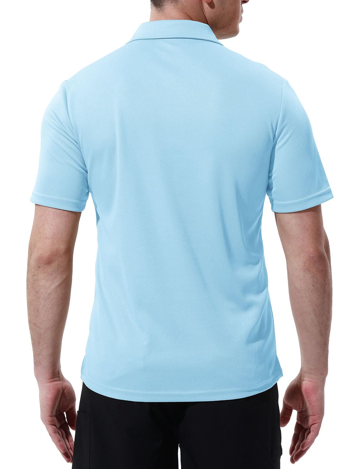 Rdruko Men's Active Polo Shirts Short Sleeve Quick