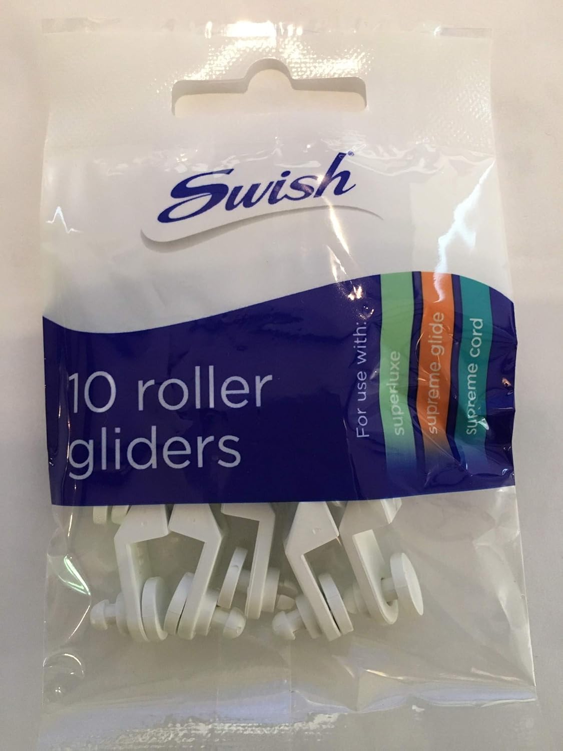 Curtain Poles & Finials Home, Furniture & DIY Pack Of 10 White Swish