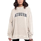 chicka-d NCAA womens Burnout Fleece Pullover