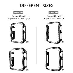 adepoy Compatible for Apple Watch Case 38mm Series
