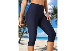 Women's Swim Pants High Waisted Quick Dry Stretch Water Sports Leggings